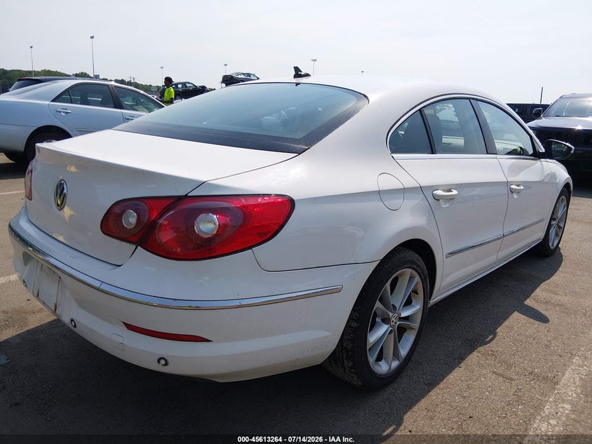 2009 Volkswagen Cc VIN WVWHL73C09E535435 IAAI salvage auction — WATER/FLOOD, Salvage (Idaho), sold $400 on 2026-08-03 (photo 4)