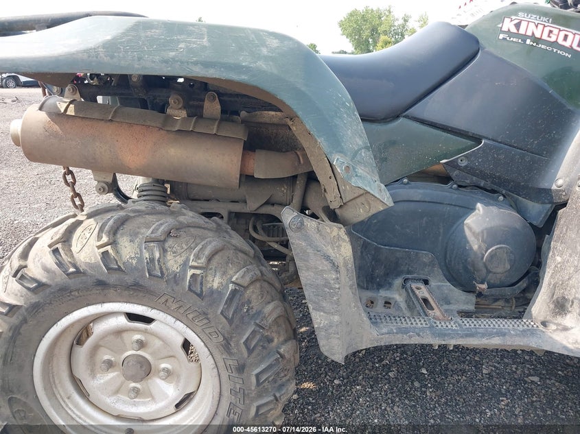 2005 Suzuki Lt-a700 VIN JSAAP41A552116816 IAAI salvage auction — FRONT END, Salvage (Ohio), sold $150 on 2026-07-29 (photo 8)