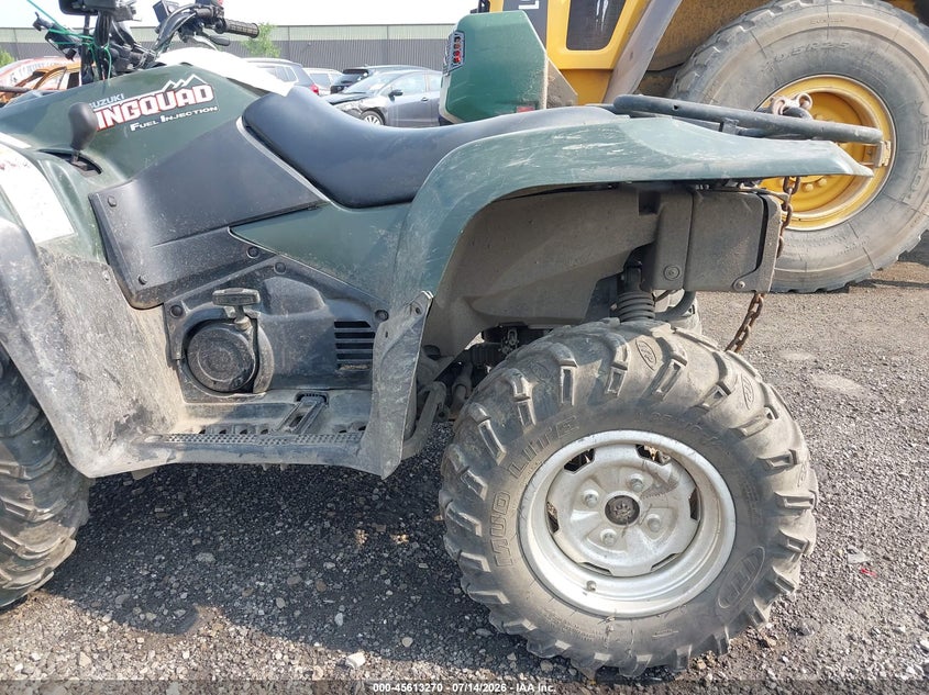 2005 Suzuki Lt-a700 VIN JSAAP41A552116816 IAAI salvage auction — FRONT END, Salvage (Ohio), sold $150 on 2026-07-29 (photo 9)