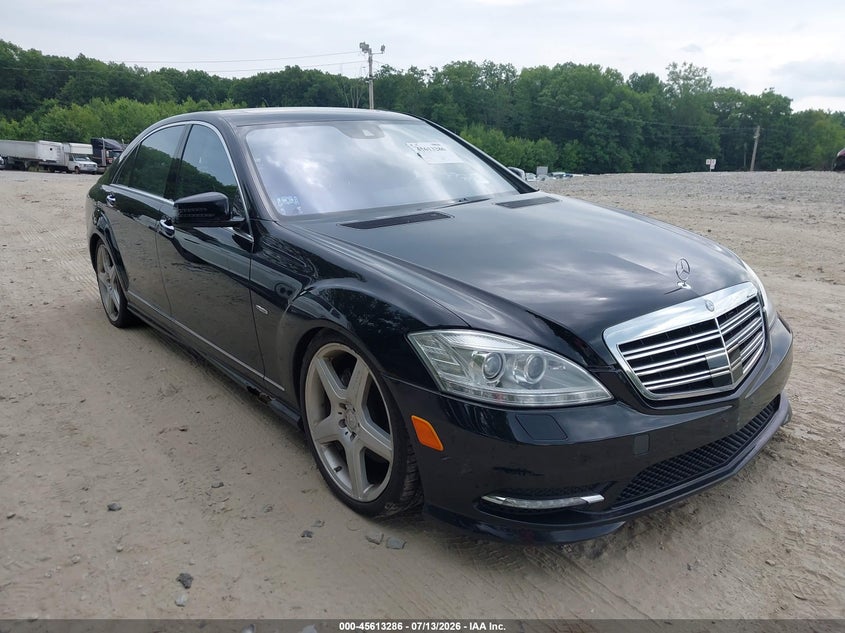 2012 Mercedes-benz S-klasse VIN WDDNG9EB3CA443201 IAAI salvage auction — NORMAL WEAR, Clear (Massachusetts), sold $1,550 on 2026-07-21 (photo 1)