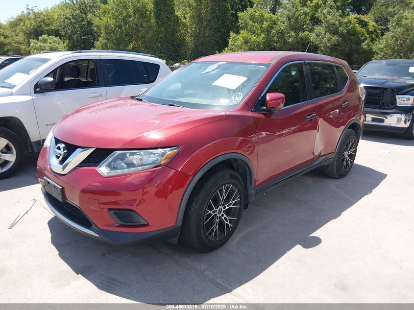 2016 Nissan Rogue VIN JN8AT2MT3GW010769 IAAI salvage auction — NORMAL WEAR, Original (Texas), sold $1,675 on 2026-07-29 (photo 2)