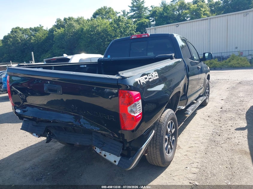 2014 Toyota Tundra VIN 5TFUY5F11EX410375 IAAI salvage auction — REAR END, Clear (Massachusetts), sold $6,600 on 2026-07-23 (photo 4)