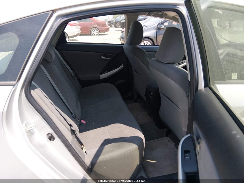 2013 Toyota Prius VIN JTDKN3DU4D5615703 IAAI salvage auction — NORMAL WEAR, Clear, sold $25 on 2026-07-21 (photo 8)