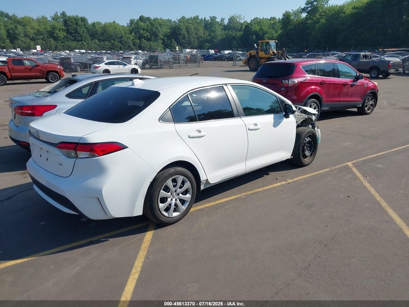 2022 Toyota Corolla VIN 5YFEPMAE8NP319467 IAAI salvage auction — FRONT END, Salvage (Connecticut), sold $4,250 on 2026-07-23 (photo 4)