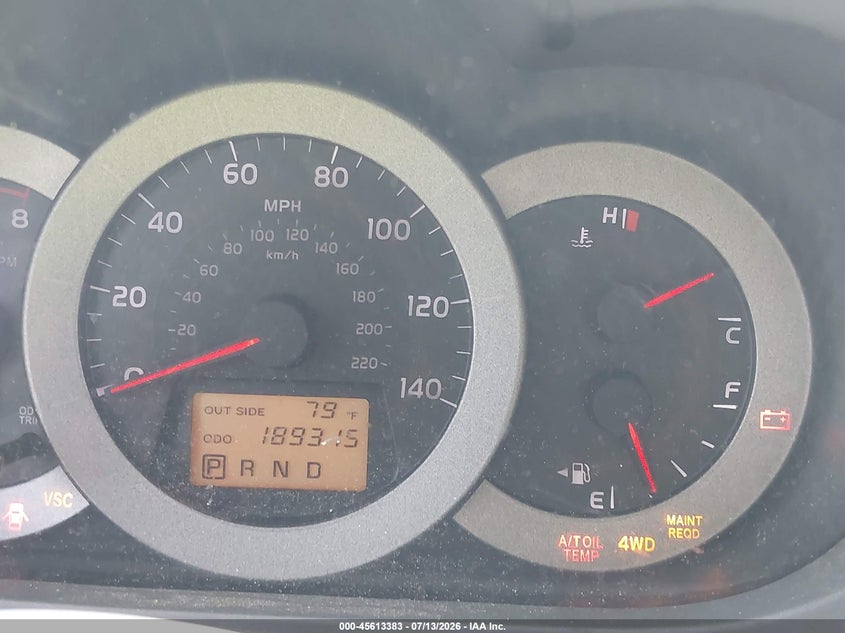 2008 Toyota Rav4 VIN JTMBD33V586076618 IAAI salvage auction — NORMAL WEAR, Clear (Connecticut), sold $1,150 on 2026-07-30 (photo 7)