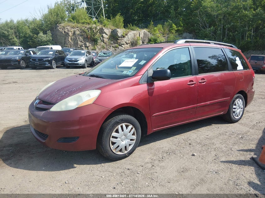 2006 Toyota Sienna VIN 5TDZA23C66S520084 IAAI salvage auction — NORMAL WEAR, Clear (Rhode Island), sold $825 on 2026-07-21 (photo 2)
