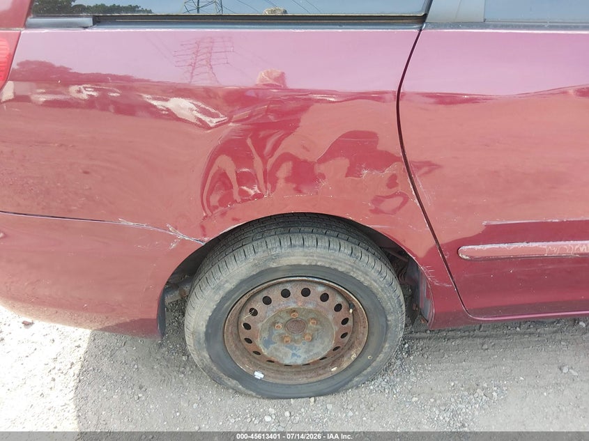 2006 Toyota Sienna VIN 5TDZA23C66S520084 IAAI salvage auction — NORMAL WEAR, Clear (Rhode Island), sold $825 on 2026-07-21 (photo 6)