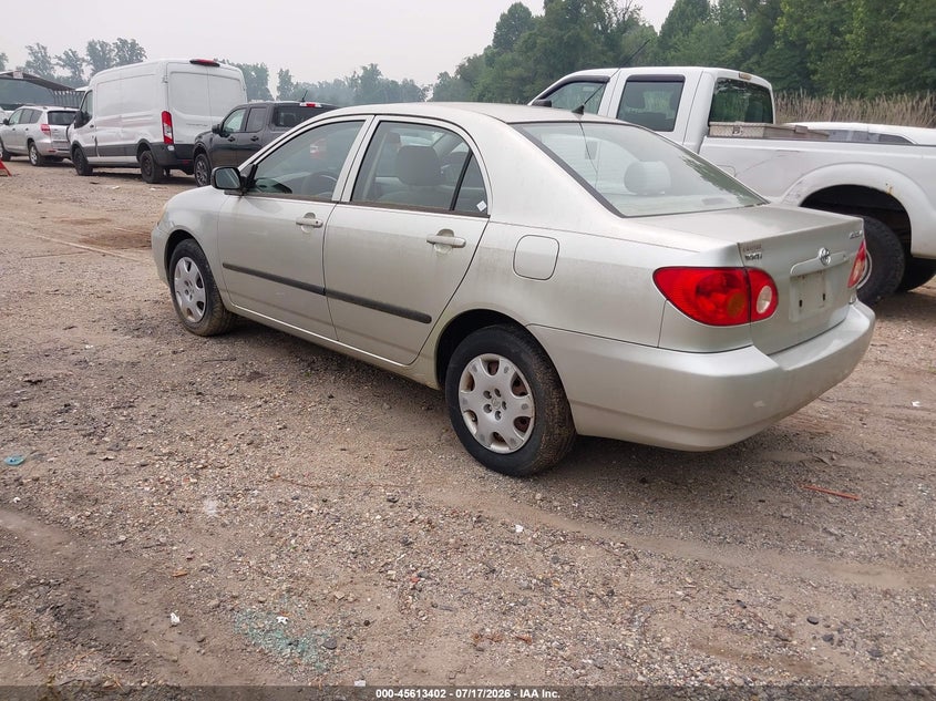 2003 Toyota Corolla VIN JTDBR32E330033734 IAAI salvage auction — NORMAL WEAR, Clear (Maryland), sold $700 on 2026-07-22 (photo 3)