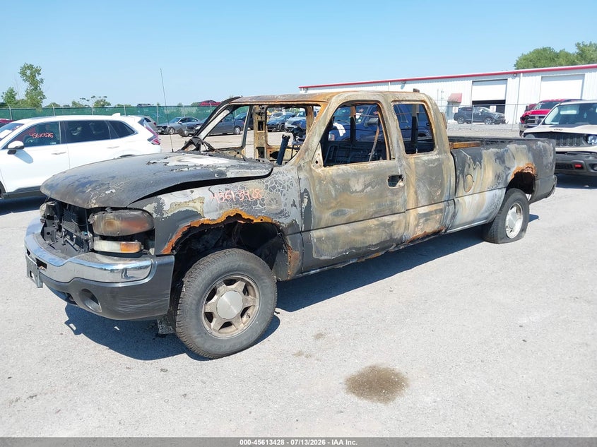 2004 Gmc Sierra 1500 VIN 1GTEK19T44E176139 IAAI salvage auction — INTERIOR BURN, Mv-907A (New York), sold $250 on 2026-07-24 (photo 2)