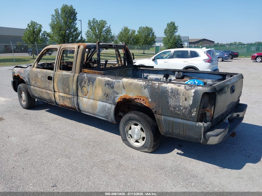 2004 Gmc Sierra 1500 VIN 1GTEK19T44E176139 IAAI salvage auction — INTERIOR BURN, Mv-907A (New York), sold $250 on 2026-07-24 (photo 3)