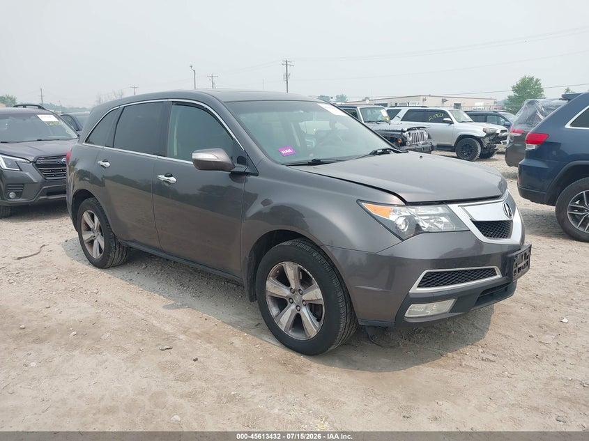 2012 Acura Mdx VIN 2HNYD2H38CH540059 IAAI salvage auction — HAIL, Salvage Title, sold $350 on 2026-08-27 (photo 1)