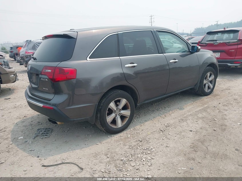 2012 Acura Mdx VIN 2HNYD2H38CH540059 IAAI salvage auction — HAIL, Salvage Title, sold $350 on 2026-08-27 (photo 4)