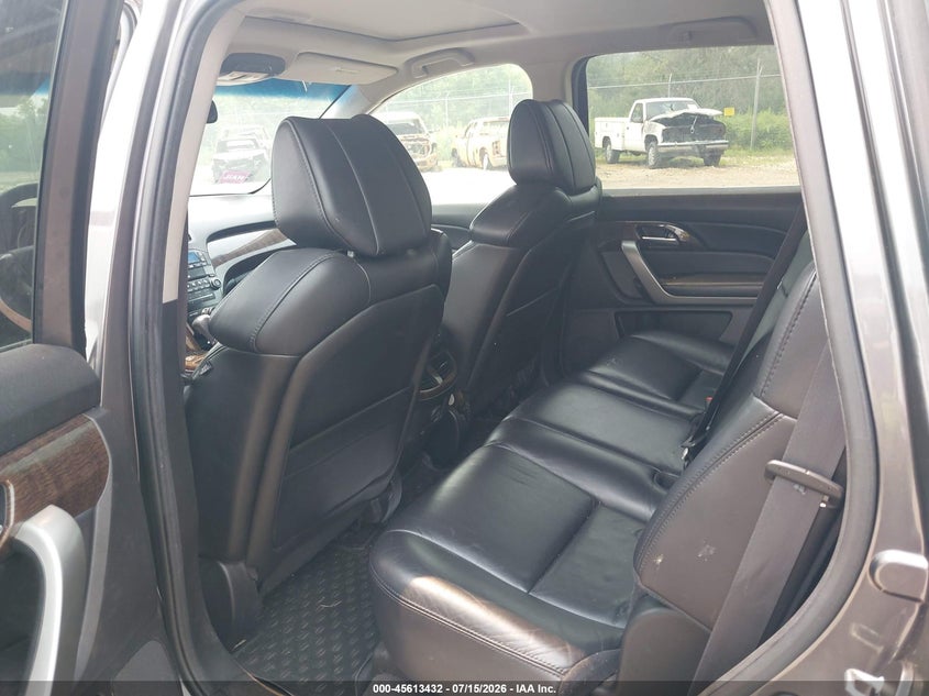 2012 Acura Mdx VIN 2HNYD2H38CH540059 IAAI salvage auction — HAIL, Salvage Title, sold $350 on 2026-08-27 (photo 8)