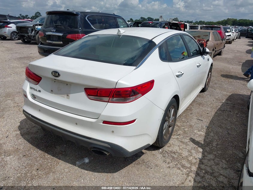 2019 Kia Optima VIN 5XXGT4L33KG290092 IAAI salvage auction — NORMAL WEAR, Original (Texas), sold $1,050 on 2026-07-28 (photo 4)