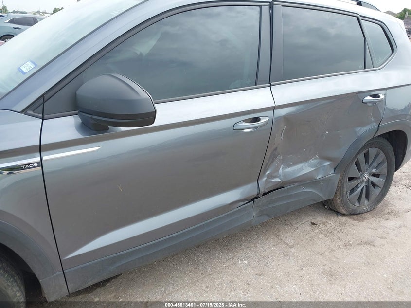 2024 Volkswagen Taos VIN 3VV5X7B21RM000383 IAAI salvage auction — LEFT SIDE, Original (Texas), sold $7,500 on 2026-09-01 (photo 6)