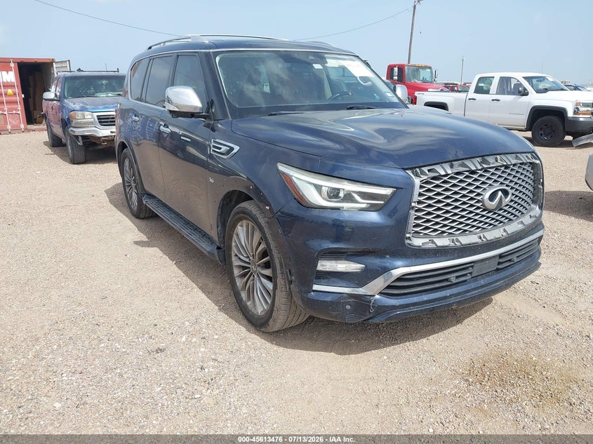 2018 Infiniti Qx80 VIN JN8AZ2NFXJ9664312 IAAI salvage auction — NORMAL WEAR, Original (Texas), sold $575 on 2026-07-29 (photo 1)