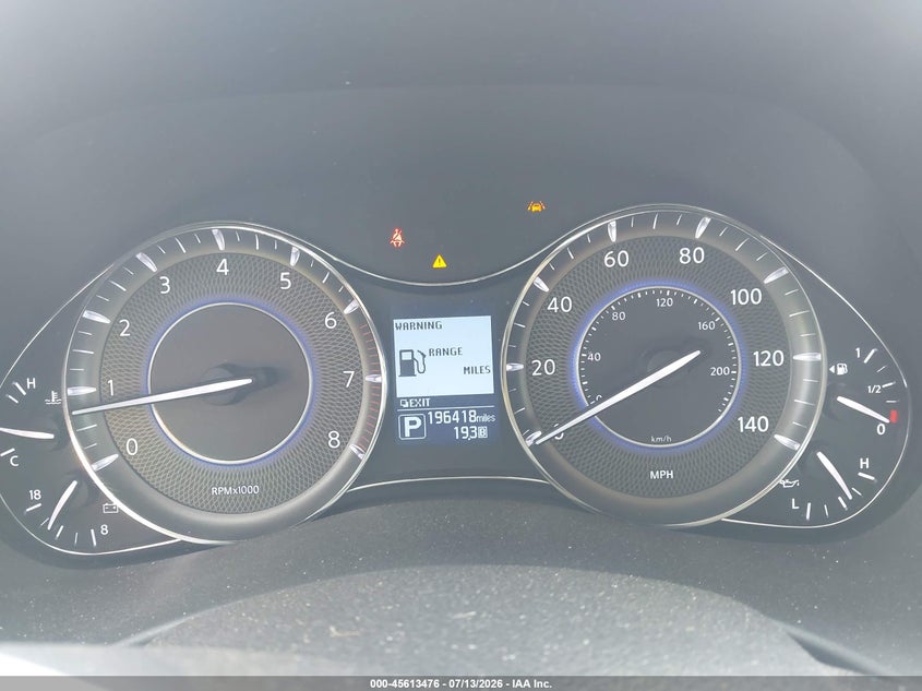 2018 Infiniti Qx80 VIN JN8AZ2NFXJ9664312 IAAI salvage auction — NORMAL WEAR, Original (Texas), sold $575 on 2026-07-29 (photo 7)