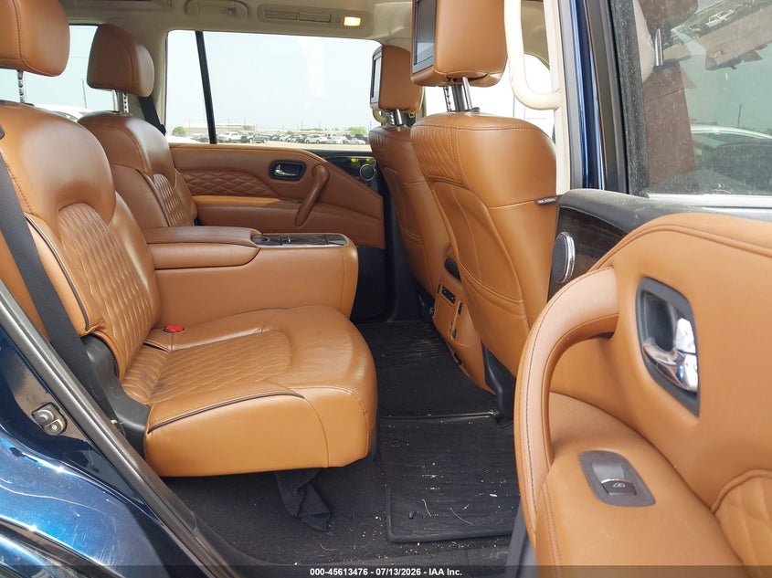 2018 Infiniti Qx80 VIN JN8AZ2NFXJ9664312 IAAI salvage auction — NORMAL WEAR, Original (Texas), sold $575 on 2026-07-29 (photo 8)