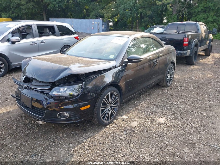 2015 Volkswagen Eos VIN WVWFW8AH9FV000084 IAAI salvage auction — FRONT END, Mv-907A (New York), sold $450 on 2026-08-11 (photo 2)