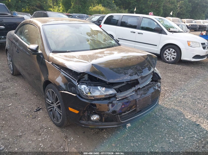 2015 Volkswagen Eos VIN WVWFW8AH9FV000084 IAAI salvage auction — FRONT END, Mv-907A (New York), sold $450 on 2026-08-11 (photo 6)