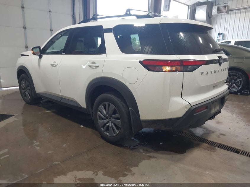 2024 Nissan Pathfinder VIN 5N1DR3BDXRC307143 IAAI salvage auction — FRONT END, Salvage Title, sold $9,300 on 2026-08-20 (photo 3)