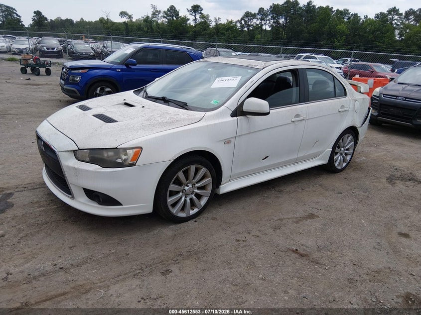 2011 Mitsubishi Lancer VIN JA32V6FV0BU021568 IAAI salvage auction — SIDE, Clear (Virginia), sold $2,600 on 2026-07-24 (photo 2)