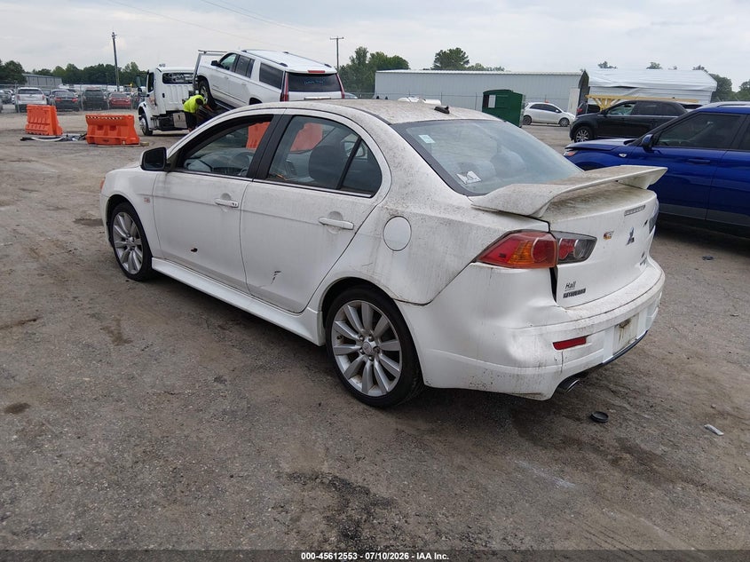 2011 Mitsubishi Lancer VIN JA32V6FV0BU021568 IAAI salvage auction — SIDE, Clear (Virginia), sold $2,600 on 2026-07-24 (photo 3)