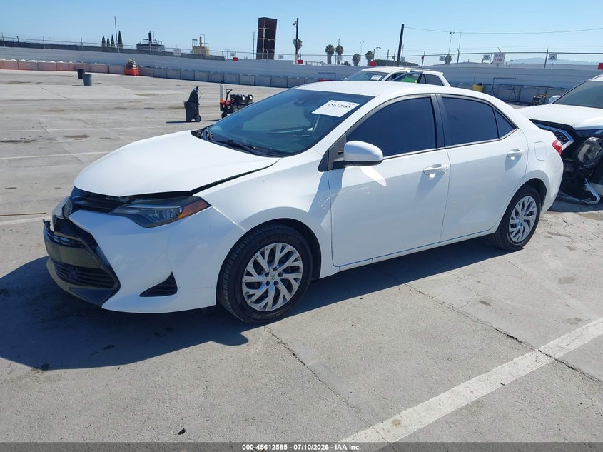 2019 Toyota Corolla VIN 5YFBURHE1KP931195 IAAI salvage auction — RIGHT FRONT, Salvage Title, sold $2,900 on 2026-07-25 (photo 2)