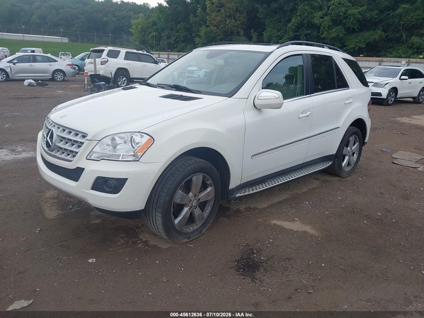 2010 Mercedes-benz Ml-class VIN 4JGBB8GB0AA536477 IAAI salvage auction — NORMAL WEAR, Clear (Tennessee), sold $1,250 on 2026-07-18 (photo 2)
