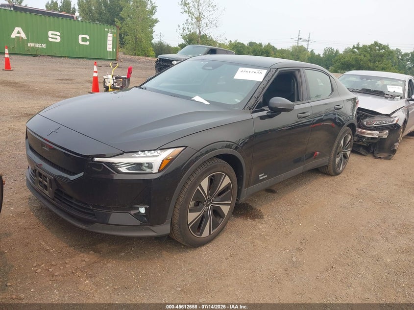 2024 Polestar 2 VIN YSMFD3KA2RL217247 IAAI salvage auction — WATER/FLOOD, Wait Title, sold $8,950 on 2026-09-10 (photo 2)