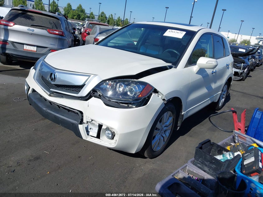 2011 Acura Rdx VIN 5J8TB2H22BA000119 IAAI salvage auction — FRONT END, Salvage Certificate (California), sold $1,500 on 2026-08-03 (photo 2)