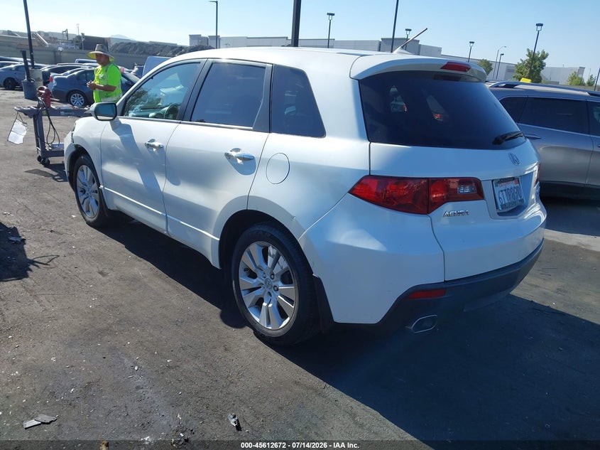 2011 Acura Rdx VIN 5J8TB2H22BA000119 IAAI salvage auction — FRONT END, Salvage Certificate (California), sold $1,500 on 2026-08-03 (photo 3)