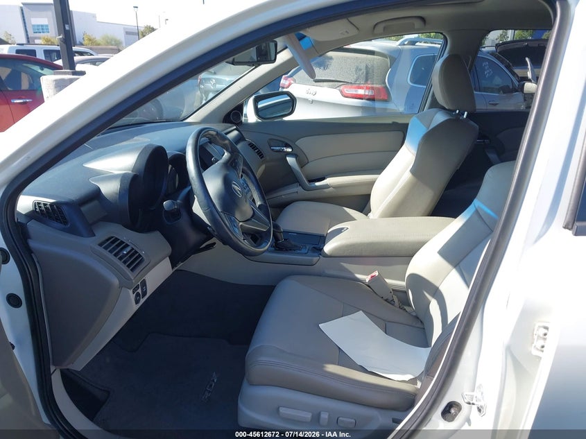 2011 Acura Rdx VIN 5J8TB2H22BA000119 IAAI salvage auction — FRONT END, Salvage Certificate (California), sold $1,500 on 2026-08-03 (photo 5)