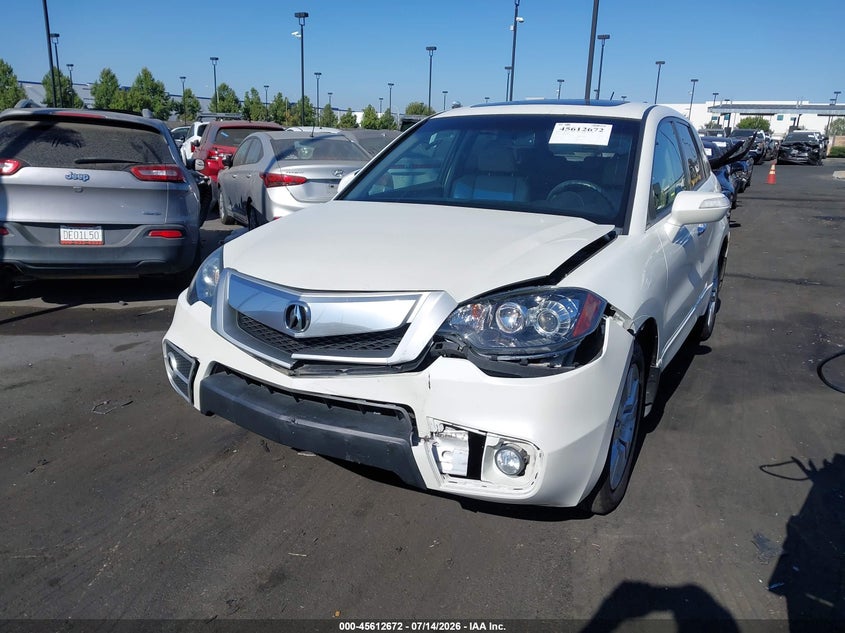 2011 Acura Rdx VIN 5J8TB2H22BA000119 IAAI salvage auction — FRONT END, Salvage Certificate (California), sold $1,500 on 2026-08-03 (photo 6)