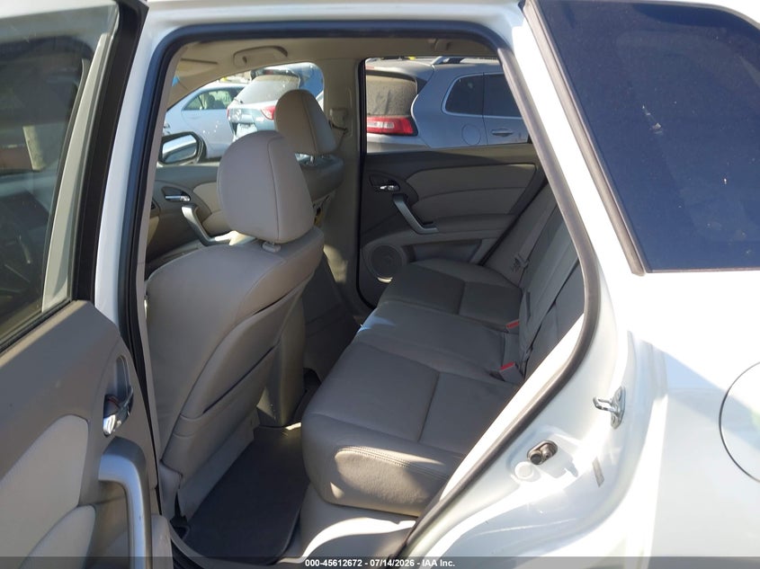 2011 Acura Rdx VIN 5J8TB2H22BA000119 IAAI salvage auction — FRONT END, Salvage Certificate (California), sold $1,500 on 2026-08-03 (photo 8)