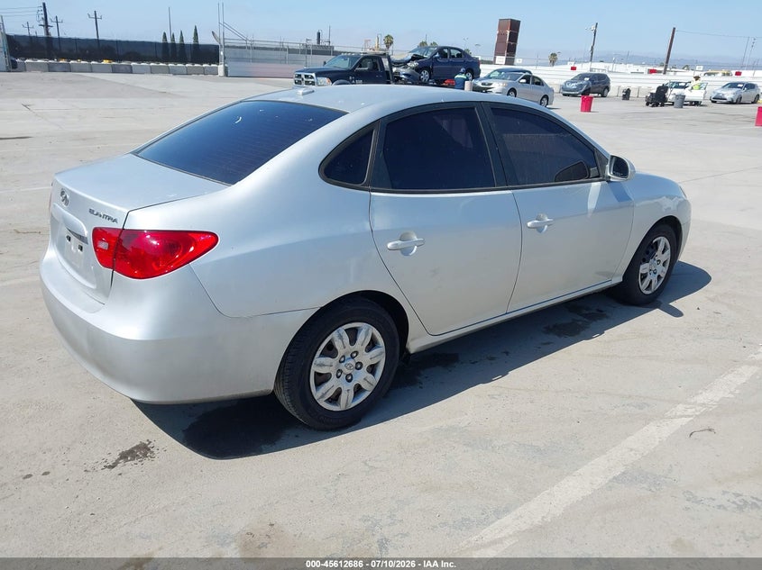 2008 Hyundai Elantra VIN KMHDU46D78U339328 IAAI salvage auction — NORMAL WEAR, Clear - Dealer Only (California), sold $925 on 2026-07-22 (photo 4)
