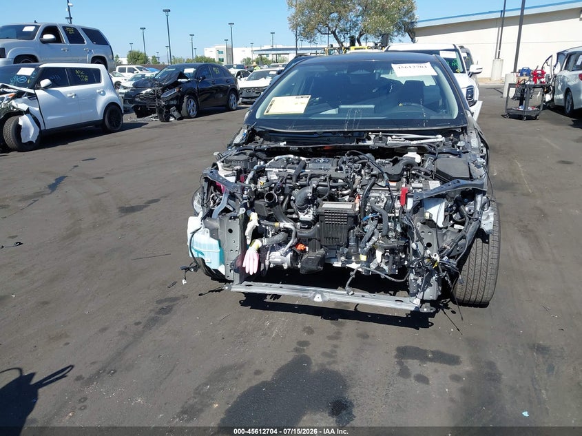 2025 Toyota Corolla VIN JTDBCMFEXS3072299 IAAI salvage auction — FRONT END, Salvage Title, sold $6,800 on 2026-08-16 (photo 6)