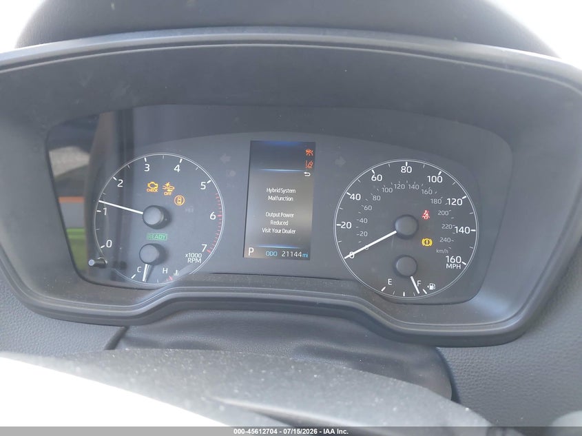 2025 Toyota Corolla VIN JTDBCMFEXS3072299 IAAI salvage auction — FRONT END, Salvage Title, sold $6,800 on 2026-08-16 (photo 7)