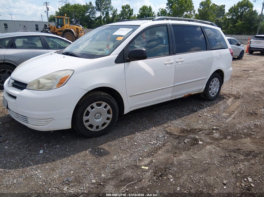 2005 Toyota Sienna VIN 5TDZA23C15S249921 IAAI salvage auction — NORMAL WEAR, Original (Ohio), sold $25 on 2026-07-16 (photo 2)
