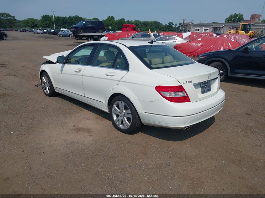 2008 Mercedes-benz C class VIN WDDGF81X28F055040 IAAI salvage auction — FRONT END, Salvage (Idaho), sold $550 on 2026-08-05 (photo 3)