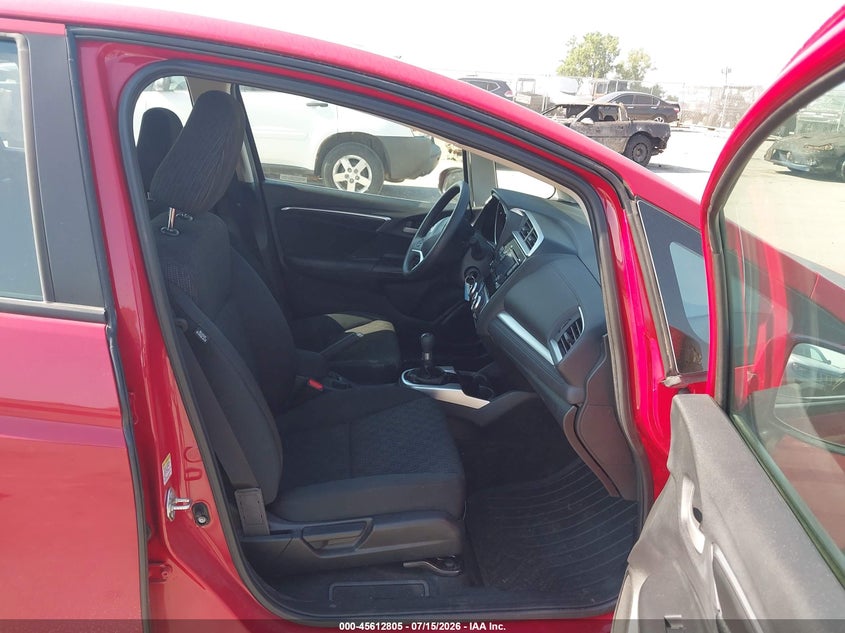 2015 Honda Fit VIN 3HGGK5G55FM748189 IAAI salvage auction — RIGHT FRONT, Regular Certificate (Iowa), sold $7,500 on 2026-08-18 (photo 5)