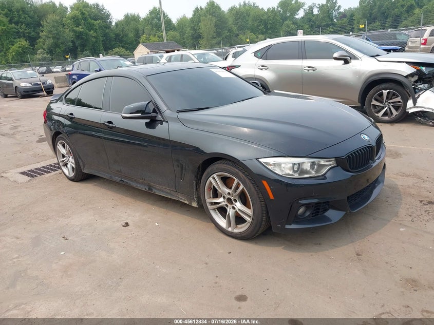 2017 BMW 4er VIN WBA4F9C30HG812084 IAAI salvage auction — FRESH WATER, Salvage (Connecticut), sold $3,250 on 2026-08-13 (photo 1)