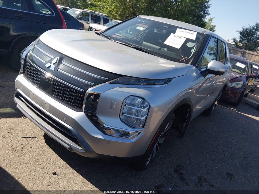 2025 Mitsubishi Outlander VIN JA4J4VA86SZ059086 IAAI salvage auction — LEFT FRONT, Clear (Colorado), sold $7,300 on 2026-07-28 (photo 2)