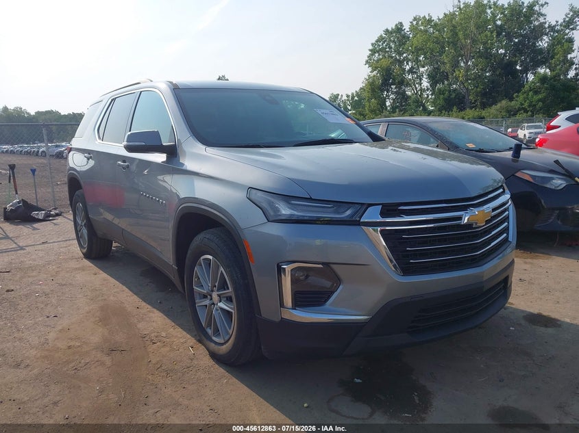 2023 Chevrolet Traverse VIN 1GNEVGKW9PJ120604 IAAI salvage auction — HAIL, Salvage (Ohio), sold $11,500 on 2026-08-01 (photo 1)
