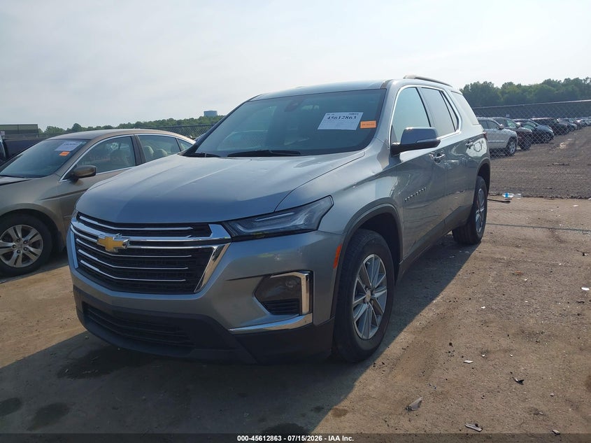 2023 Chevrolet Traverse VIN 1GNEVGKW9PJ120604 IAAI salvage auction — HAIL, Salvage (Ohio), sold $11,500 on 2026-08-01 (photo 2)