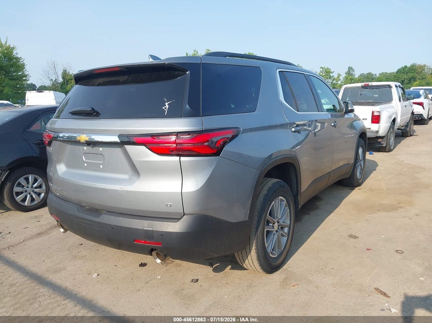 2023 Chevrolet Traverse VIN 1GNEVGKW9PJ120604 IAAI salvage auction — HAIL, Salvage (Ohio), sold $11,500 on 2026-08-01 (photo 4)