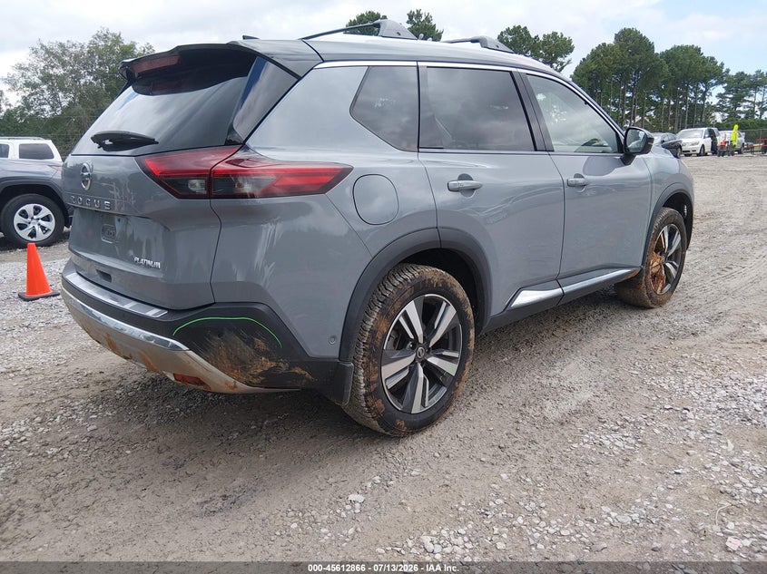 2021 Nissan Rogue VIN JN8AT3DC1MW104988 IAAI salvage auction — FRONT END, Salvage (Alabama), sold $9,900 on 2026-07-30 (photo 4)