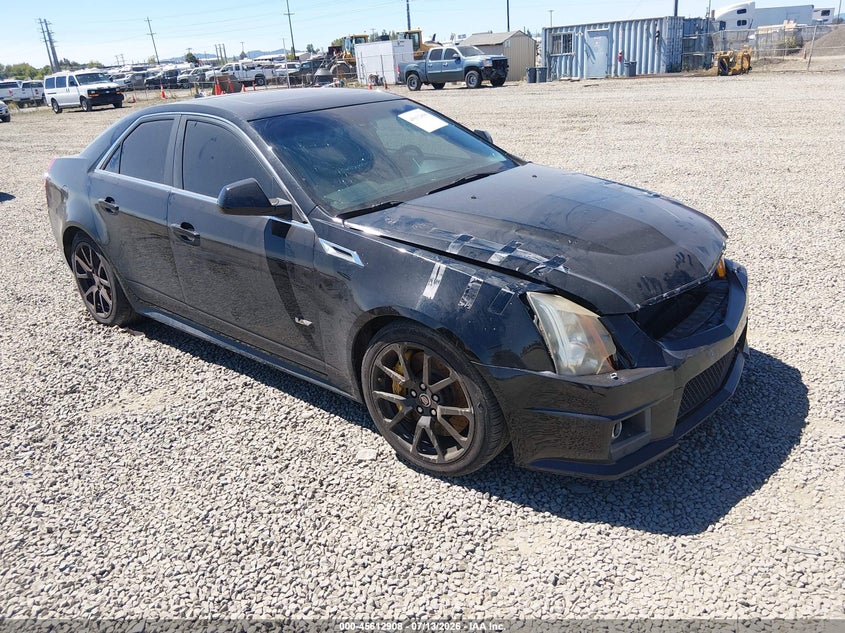 2012 Cadillac Cts-v VIN 1G6DV5EP7C0148322 — IAAI salvage auction photo