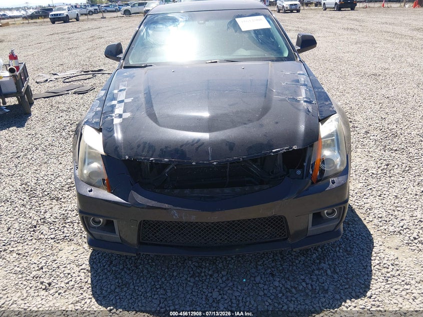 2012 Cadillac Cts-v VIN 1G6DV5EP7C0148322 IAAI salvage auction — FRONT END, Wait Title, sold $7,900 on 2026-09-08 (photo 6)