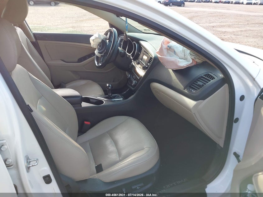 2015 Kia Optima VIN 5XXGN4A79FG499441 IAAI salvage auction — FRONT END, Salvage Title, sold $500 on 2026-07-31 (photo 5)